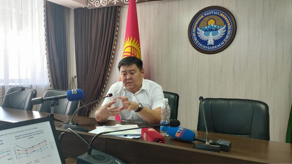 Брифинг директора Службы водных ресурсов Минсельхоза КР
